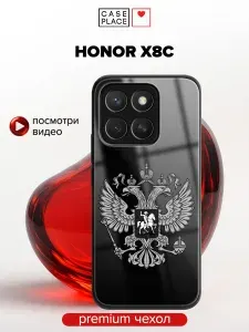 Чехол на Хонор Х8с с гербом