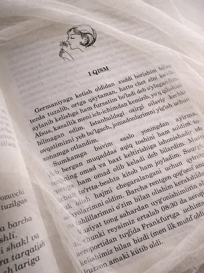 Книга Faryod Zeynep Gezici художественный роман, цветные страницы
