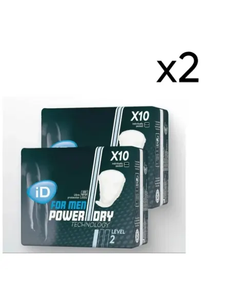 Урологические прокладки мужские For Men Level 2, 10 шт. 2 уп ID