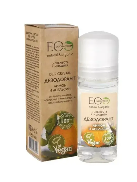 Дезодорант DEO CRYSTAL "Лимон и апельсин" 50 мл Eo Laboratorie