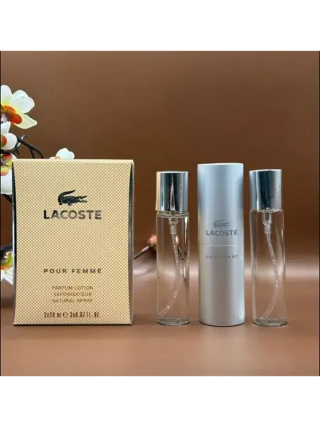 Духи в подарок Мини набор духов Lacoste Pour Femme-Лакосте