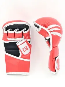 Перчатки для ММА Rage fight gear красный XL