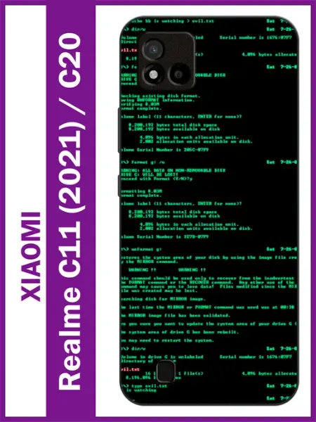 Чехол на Realme C11 Код UnionColors