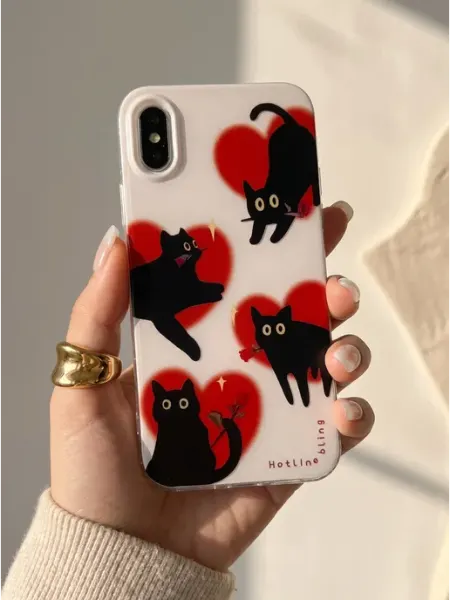 Чехол на iphone xs айфон x Xs с принтом PurpleCloud