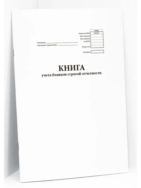 Книга учета бланков строгой отчетности (форма № 0504045) Сити Бланк