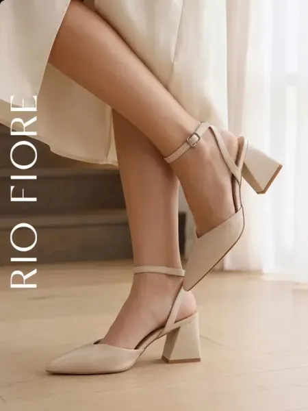 Rio Fiore Туфли на устойчивом каблуке вечерние с ремешком