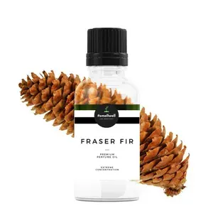 Fraser Fir парфюмерный концентрат, канадская ель отдушка для изготовления духов, косметики, свечей, соли для ванной 5 мл