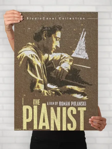 Плакат Пианист (Pianist - Владек Шпильман 10) A2 61x42 см HEAVEN POSTER