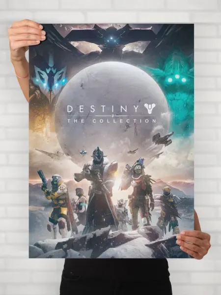 Плакат Дестини (Destiny 3) - Постер A2 61x42 см HEAVEN POSTER
