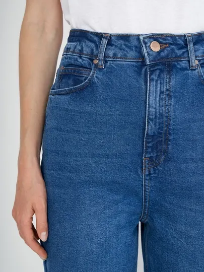 Джинсовые брюки Mom Fit для женщин