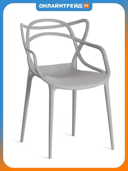 Стул обеденный Tetchair Cat Chair пластик, темно-серый