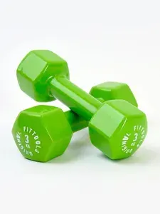 Гантели для фитнеса виниловые 3 кг, 2 шт Original FitTools