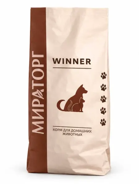 Сухой корм Winner Мираторг для собак и кошек, 15 кг
