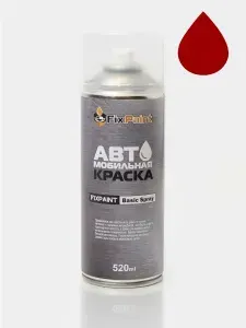FixPaint Краска LIFAN SOLANO, код LF3000, PASSION RED СОЛИД, аэрозоль