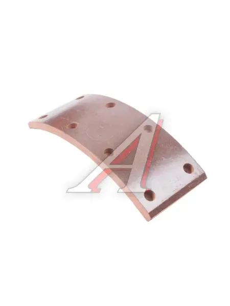 Накладка тормозной колодки ГАЗ-3307-08-09 передн.сверленая Фритекс