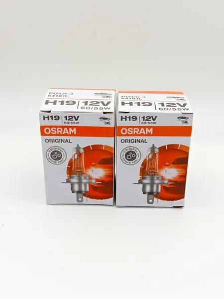 Лампы Original H19 12V 60 55W PU43t-3 (2 шт.) Osram