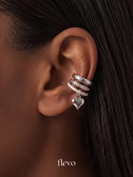 Flevo Кафф на ухо без прокола бижутерия