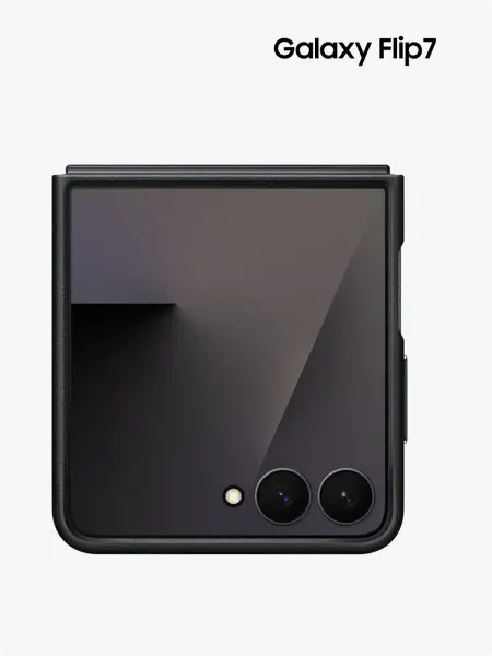 Samsung Чехол для смартфона Galaxy Z Flip7, черный