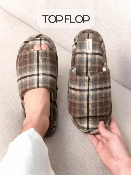TOP FLOP Тапочки домашние открытые