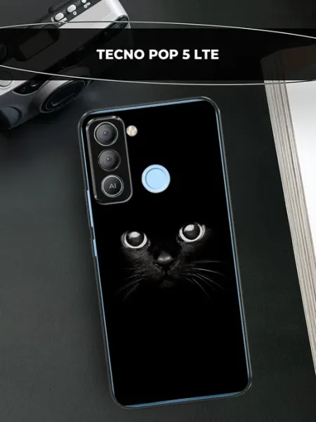 Чехол на POP 5 LTE кот TECNO