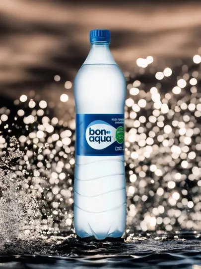 Газированная вода BonAqua, 1.5 л - Вода