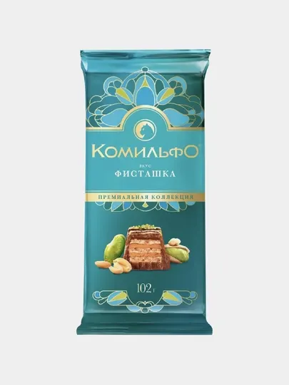 Конфеты Таблетка КОМИЛЬФО Pistachio 13×102 г - Конфеты в коробках, подарочные наборы