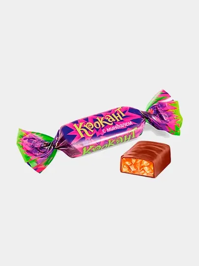 Конфета Крокант, c миндалем, 180 г - Конфеты, карамель, леденцы