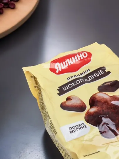 Пряники Яшкино, шоколадные, 350 г - Пряники, вафли