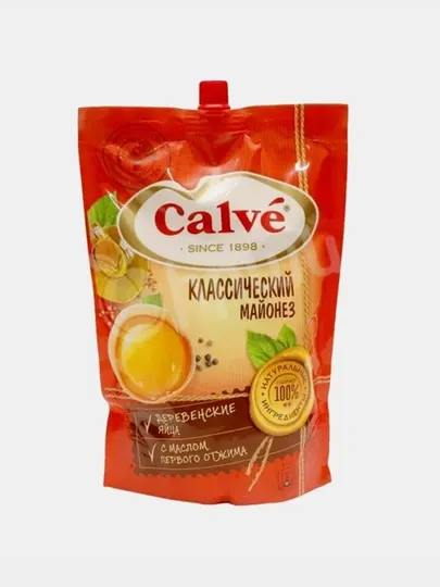 Майонез Calve классический 50%, 200 гр - Соусы