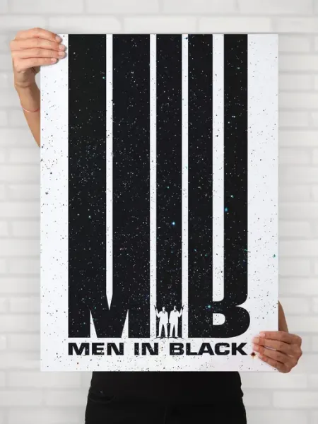 Плакат Люди в черном (Men in Black 5) - Постер A2 61x42 см HEAVEN POSTER