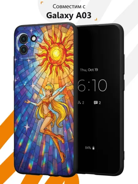 Чехол на Samsung A03 с принтом Винкс Мобилиус
