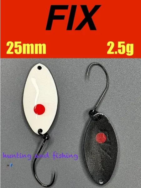 Колеблющаяся блесна FOREST FIX Impact 2.5g columbia fishing company