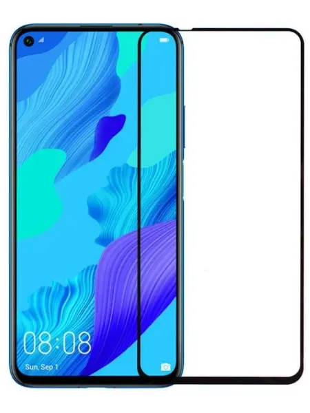Защитное стекло 5d для Huawei Honor 20, черное нет