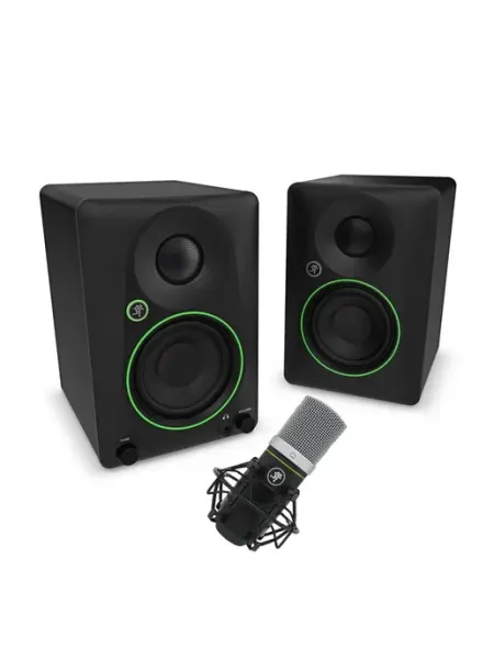 CR3.5+EM-91CU Пара студийных мониторов + USB-микрофон MACKIE