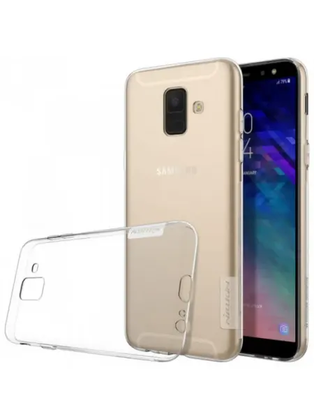 Прозрачный силиконовый чехол для Samsung Galaxy A6 (2018) Nillkin