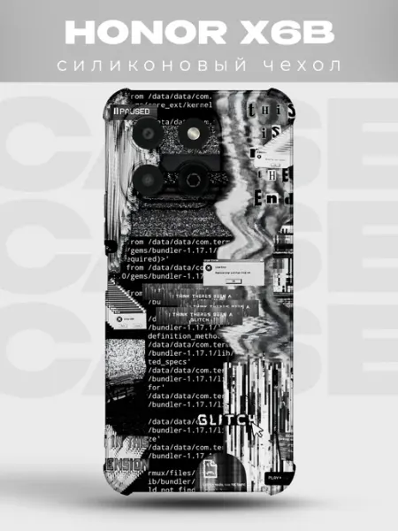 Силиконовый чехол на Honor X6B Y2K pinterest PRINTberries