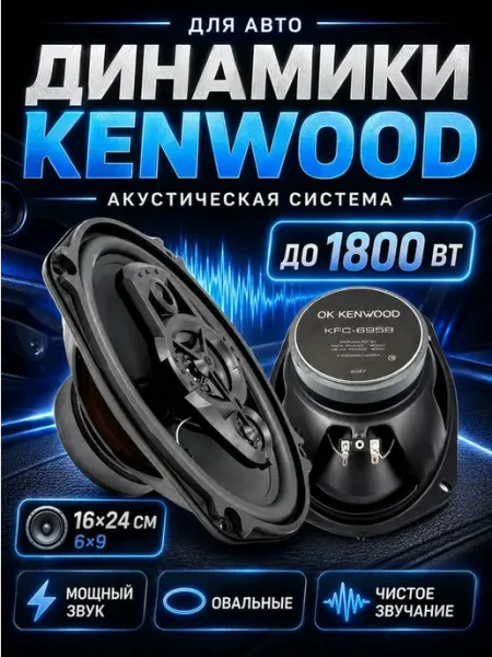 Динамики автомобильные 69 см акустическая система