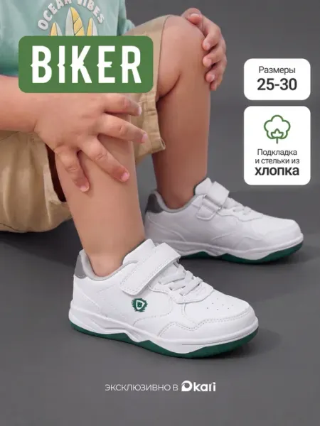 Кроссовки кеды для мальчика демисезонные Biker