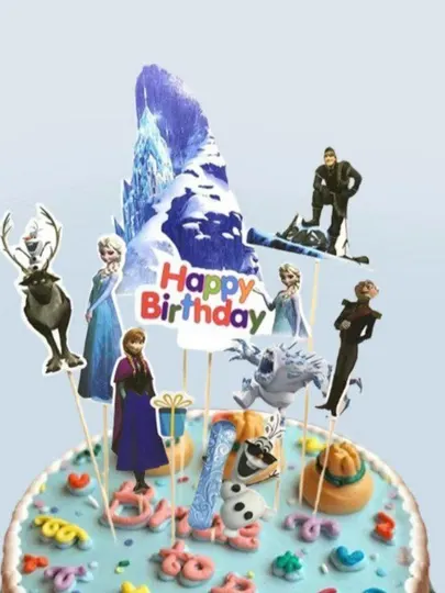 Набор топперов для торта Frozen / Холодное сердце