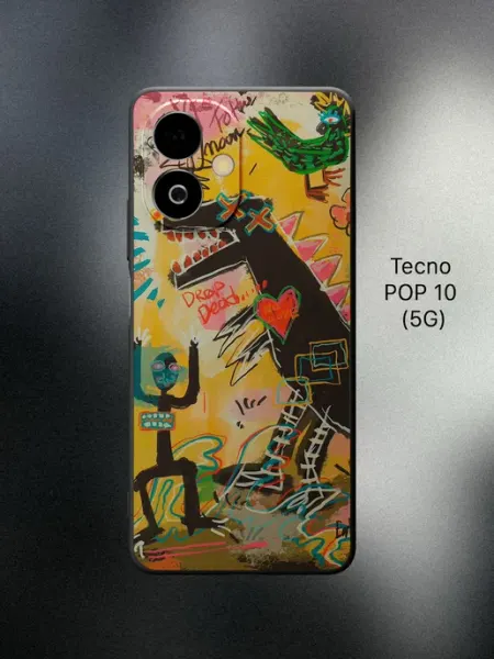 Чехол на Tecno POP 10 (5G) c принтом ESSE CASE