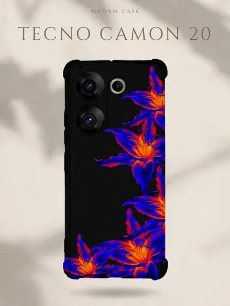 Чехол на Tecno Camon 20 Лилия Madam Case