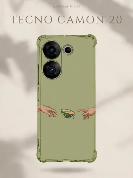 Чехол на Tecno Camon 20 Мем Madam Case