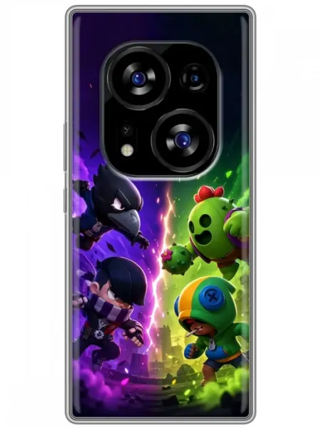 Чехол на Tecno Phantom X2, X2 Pro Броул Старс для мальчика 360skin