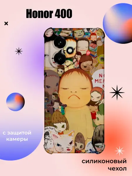 Чехол на Honor 400 с принтом аниме PHONE&STYLE