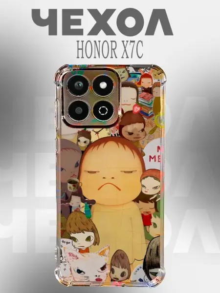 Чехол на Honor X7C с принтом аниме PHONE&STYLE