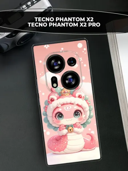 Чехол на Phantom X2 Phantom X2 Pro с драконом TECNO
