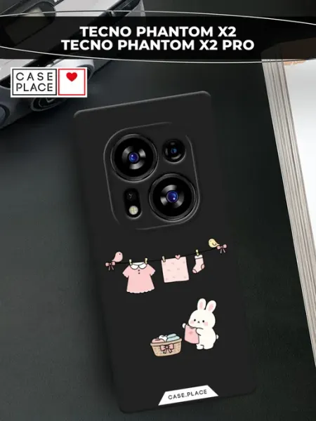 Чехол на Phantom X2 Phantom X2 Pro кролик TECNO