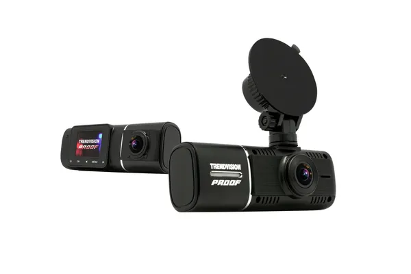 Видеорегистратор автомобильный TrendVision Proof PRO GPS с двумя камерами FullHD+FullHD