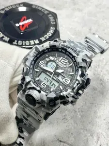 Часы наручные спортивные камуфляжные G-SHOCK