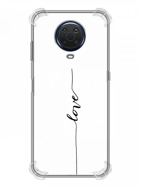 Marketclub Чехол на Nokia G20, G10 love женский